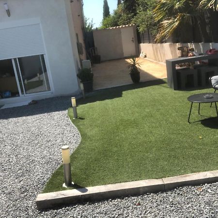 Charmant Studio dans villa - parking - jardin La Seyne-sur-Mer Bagian luar foto